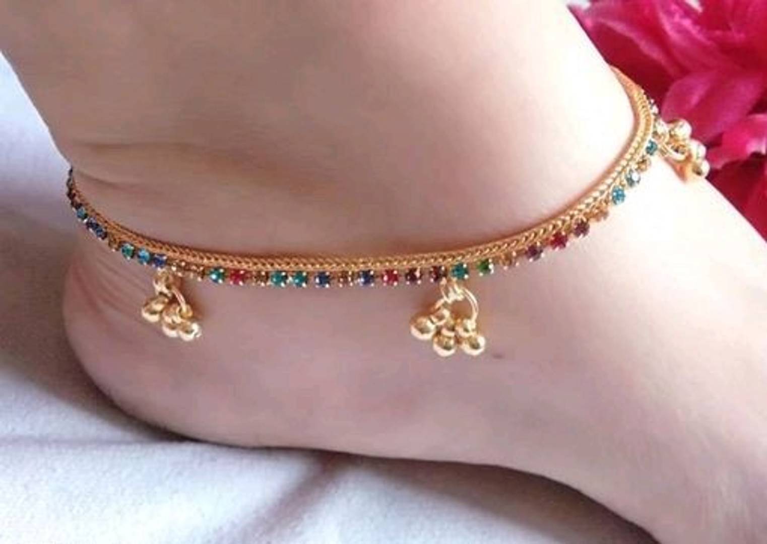 Trendy Alloy Anklets